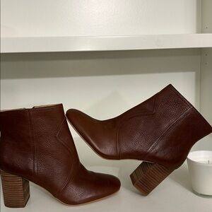 Lucky Brand Leather Ankle Boots